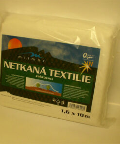 Netkaná textília biela